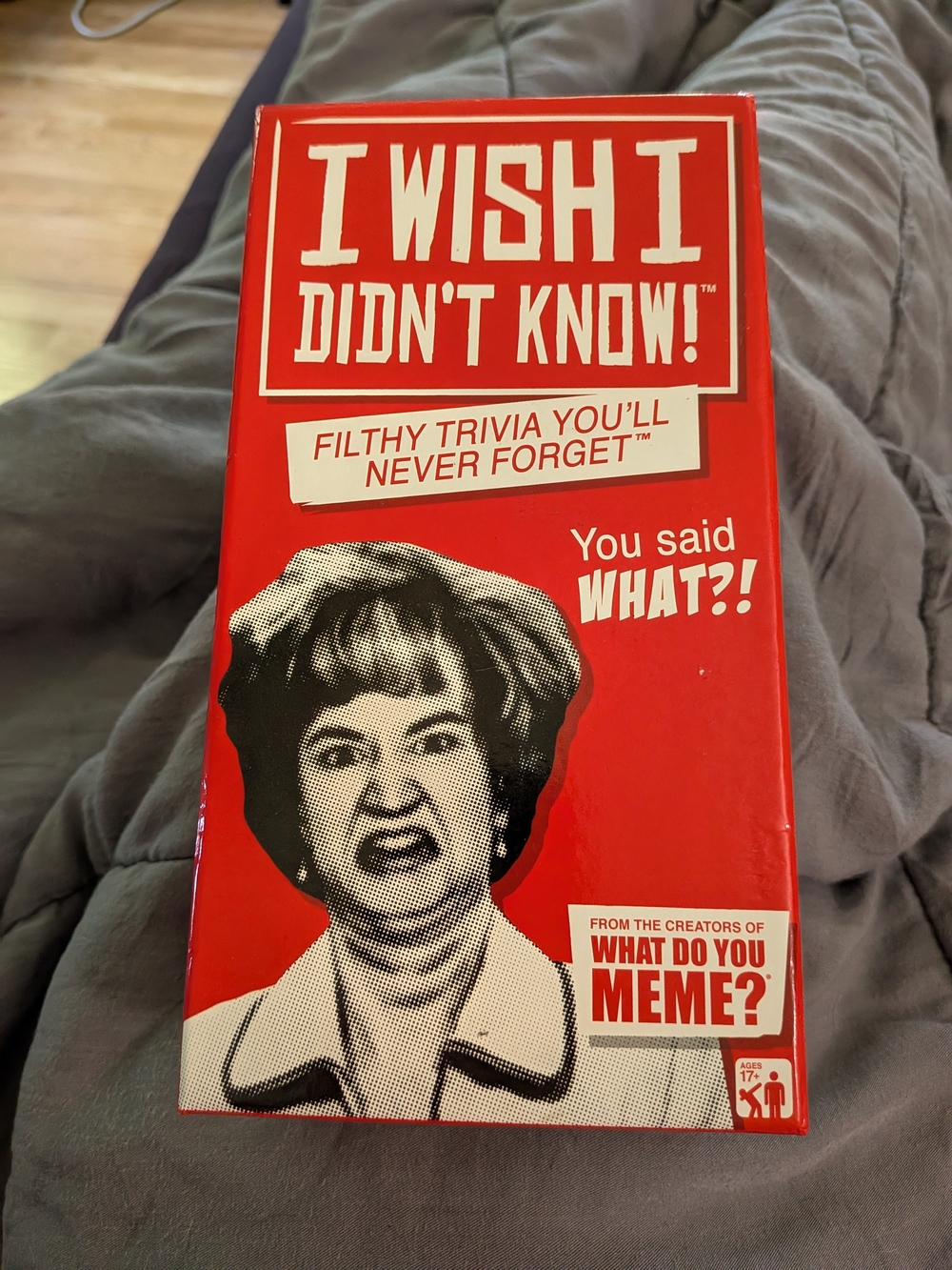 I Wish I Didn't Know! Trivia Card Game Like New Trivia What Do You Meme Makers